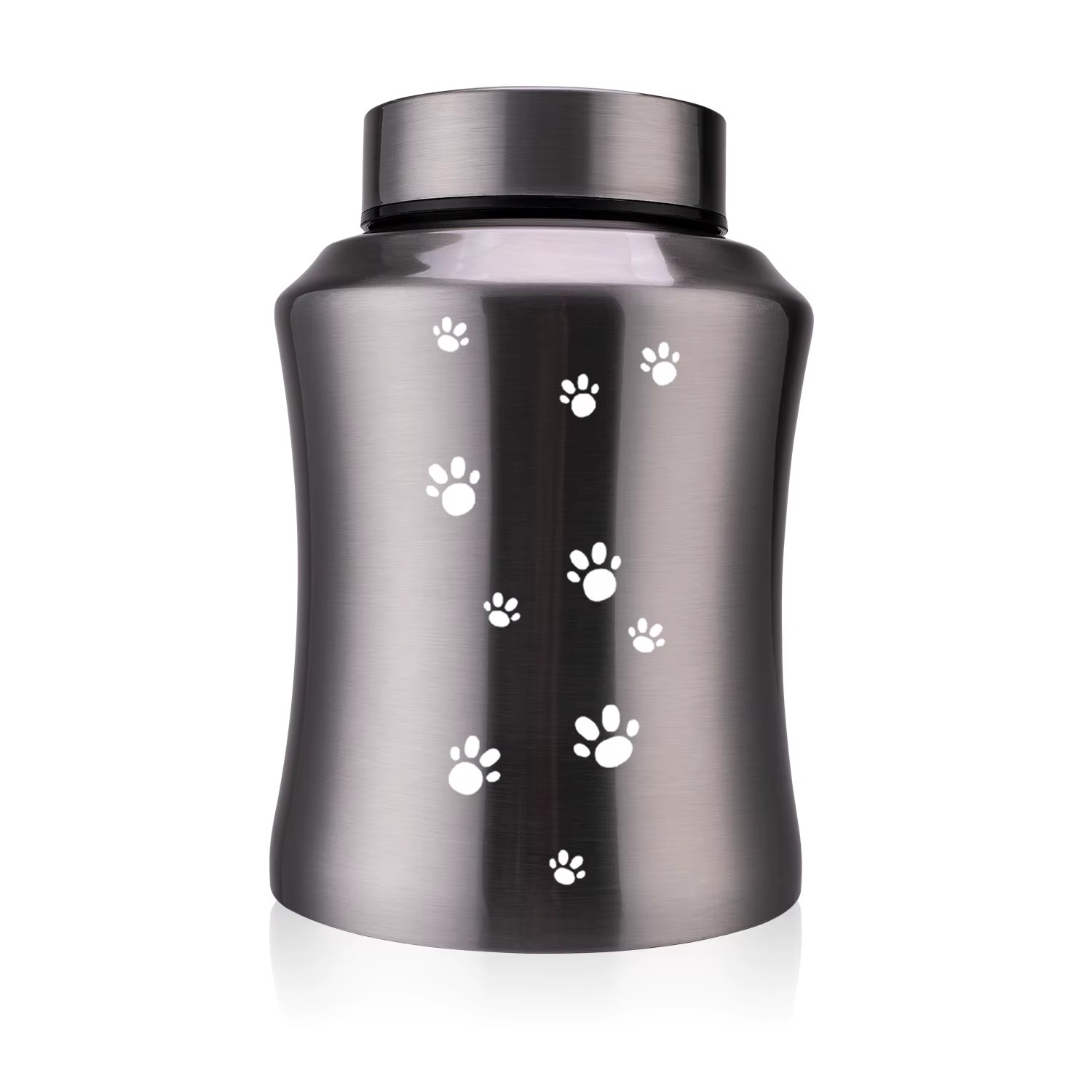 Metal Paw Print Urn